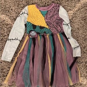 Disney Multicolor Patchwork Kids Casual Dress